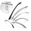 New Zinc Alloy Curved Handles Furniture Multifunctional Furniture Handle Hardware Cabinet Knobs Wardrobe