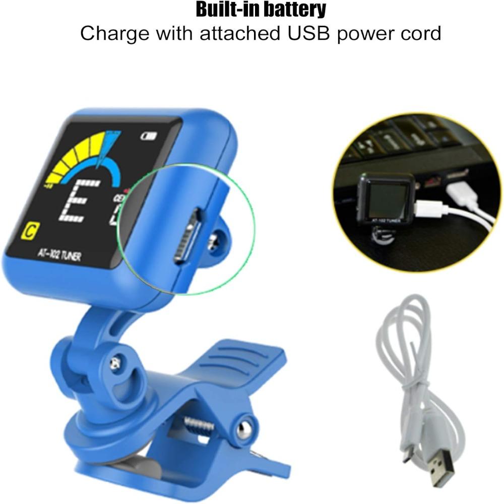 Clip On Design Clip On Tuner Chromatic Tuning Violin Tuner Precision Guitar Tuner Guitar Ukulele