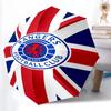 1 Stück Robuster Automatikschirm mit 8 Speichen, Rangers FC Schirm, Digitaldruck, Faltbarer Schirm für unterwegs im Freien