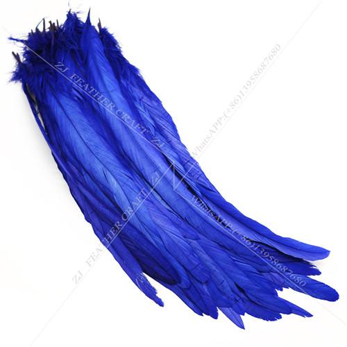 100 Stück 25-45 cm Naturgefärbte Hahnenfedern Karneval Hühnerfeder Federbusch Für DIY Handwerk/Kleid/ Partydekoration