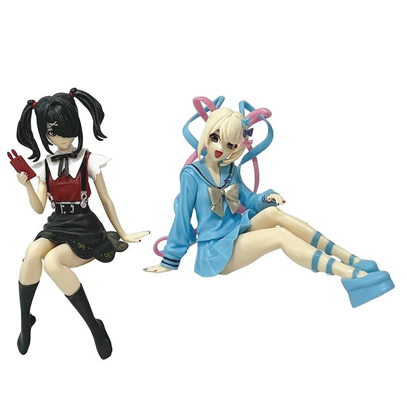 New NEEDY STREAMER OVERLOAD Anime Girl Figures OMG kawaii Angel Action Figures PVC Collection Model Decoration Ornaments Toys