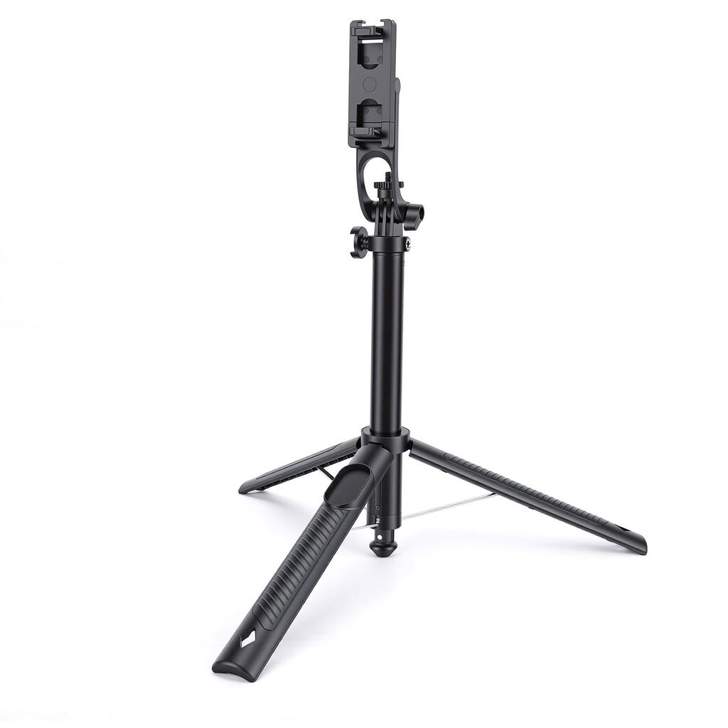 29cm-165cm Selfie Stick with 2 Inch Screen, Wireless Screen Mirroring with 1Celsius4 Inch Thread Mount, 600mAh BATTERY for Smartphones