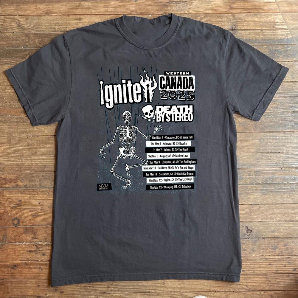 

Ignite Band Canada Tour 2025 T Shirt Gift Fans HH490 Unisex T-Shirt XXXL