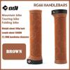 ODI Rubber Bicycle Grips 22mm Purple Brown Pink Orange Black Ergonomic MTB Handlebar Grips for Dirt Pit BMX Mountain Bike Grips 5