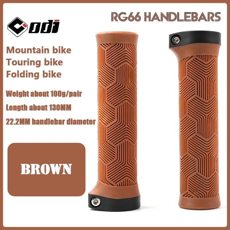 ODI Rubber Bicycle Grips 22mm Purple Brown Pink Orange Black Ergonomic MTB Handlebar Grips for Dirt Pit BMX Mountain Bike Grips 5