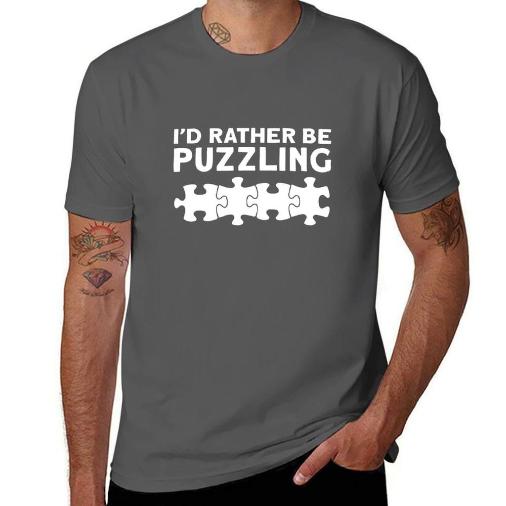 Jigsaw Puzzling Shirt Puzzle Fans Gift Jigsaw Puzzles Shirt Dissectologist Tshirt Trendy Casual Short Sleeve Shirt Tshirt