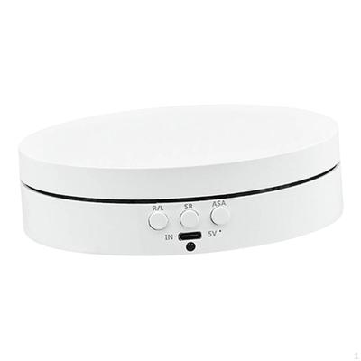 Rotating Display Stand 3kg Capacity Turntable for Product Show Jewelry Shoes