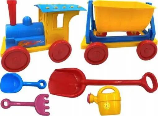 Sandbox Toys Train Plus Blue