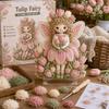 Handmade Flower Fairy Poke Art Kit Thick Board Embroidery Craft Set 3D Festive Plaque  Craft Lovers