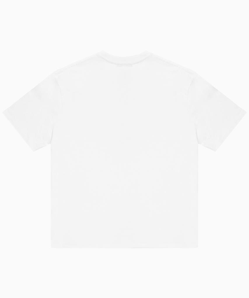 SAINTPAIN Sp Heavyweight Layer Crossbody Short Sleeve Tee White