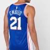 Nike Joel Embiid #21 Philadelphia 76ers Basketball Jersey Men Tops Blue CJ7678-498