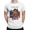 China Kung Fu Jackie Chan Betrunkener Meister T-Shirt Herren T-Shirt Film Chinesischer Drache Kampf Kurzarm T-Shirt Neues Vintage Shirt Oberteile