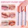 Rossetto Gel Rosa con Effetto Cambio Temperatura Balsamo Labbra Idratante Lunga Tenuta Nutrimento Lucidalabbra per Labbra Sane