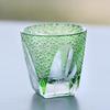 35Ml Handmade Edo Kiriko Sake Cup Four Gentlemen Pattern Japanese Style Small Wine S Glass