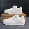 Plattform weiße Schuhe Damen Sommer atmungsaktiv lässige Sportschuhe Studentinnen Board Schuhe Herbst