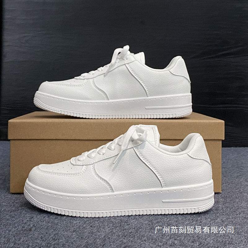 Plattform weiße Schuhe Damen Sommer atmungsaktiv lässige Sportschuhe Studentinnen Board Schuhe Herbst