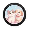 Digital Badge 1.7inch HD Pixel Screen Cute Name Tag 600mAh Electronic Anime Pins 18H Battery for Fans Photo Video Service