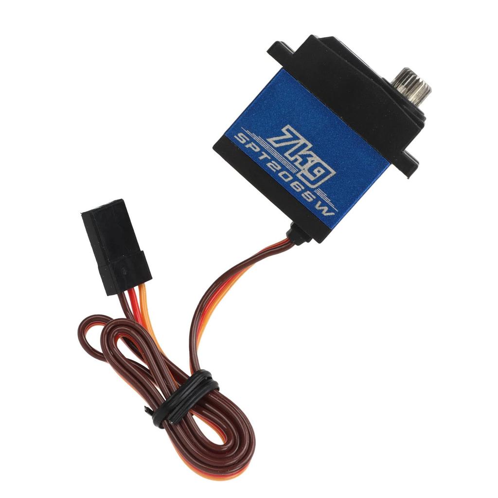 Ongwan High Torque Full Metal Digital Steering Servo SPT2065 7KG Digital Servo Gear Steering Servo Lightweight RC Car Servo for SCX10 III 1/10 RC Car