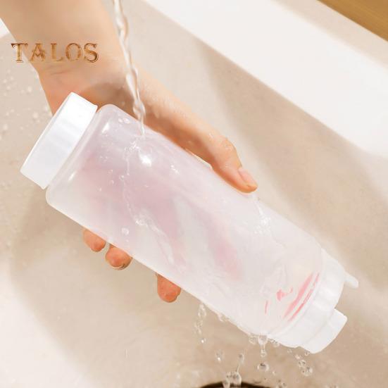 Krydderdispenser Klembar Sausflaske Stor Kapasitet Gjenbrukbar Krydderbeholder Dobbelthodet Kjøkkenverktøy for Væsker Sauser