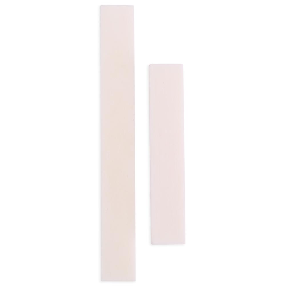 Bone Guitar Upper Nut Bottom Saddle Repair Replacement Accessory for Folk Classic Guitars