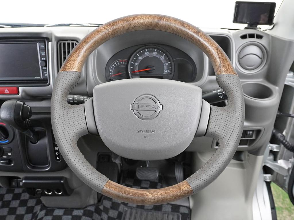 Standard Steering Wheel for Toyota Every Van DA17V TRISTAR'S (Natural Wood)