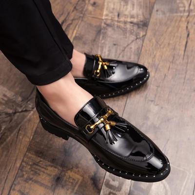 Heren kwastjes loafers Heren loafers leer Herenschoenen leer kwastjes Mocassin homme Calzado hombre Zapatos de hombre Herenschoenen