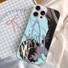 Bungo Stray Dogs Anime Phone Case For iPhone 11 12 13 14 15 16 17 Plus Pro Max Satin Glossy Colorful