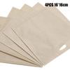 4Pcs/Set Reusable Toaster Bag Non Stick Bread Bag Sandwich Bags Fiberglass Toast Microwave Heating Pastry Tools