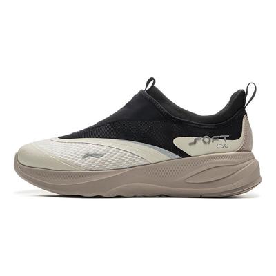 Soft Go 2 Trendy Comfortable Non-Slip Lightweight Low-Top Casual Shoes Men Sneaker Black Gray AGLV005-63