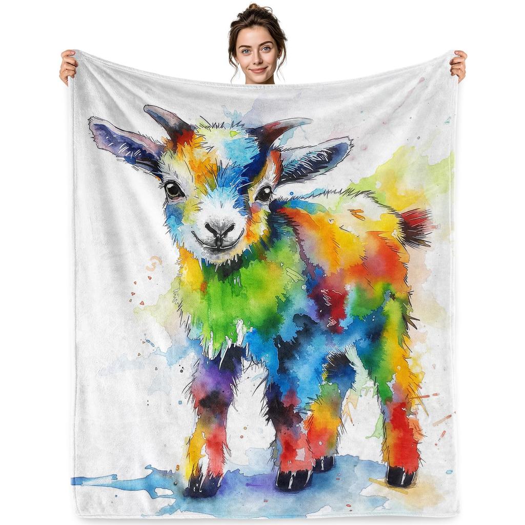Elephant Throw Blanket for Couch Bed Sofa, Cute Animal Blanket Gift for Women & Animal Lovers