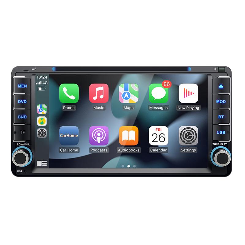 Navigație Wireless CarPlay și Sistem DVD Bluetooth cu Cameră de Marșarier pentru Toyota Corolla