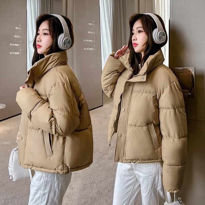 Women S Loose Short Thick Bread Cotton Padded Jacket Casual