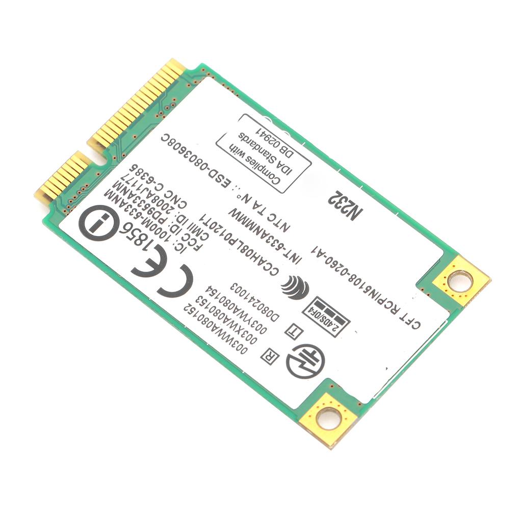 Wireless Network Card 750M 2.4G 5G Dual Band Mini PCIE Notebook Supplies SPS 480986 5300AGN