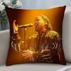 Singer S-Slimane France Pillow Case 3D Print Polyester Fiber 40*40 Cm Home Sofa Throw Pillow Cover Decoration Festival Gift
