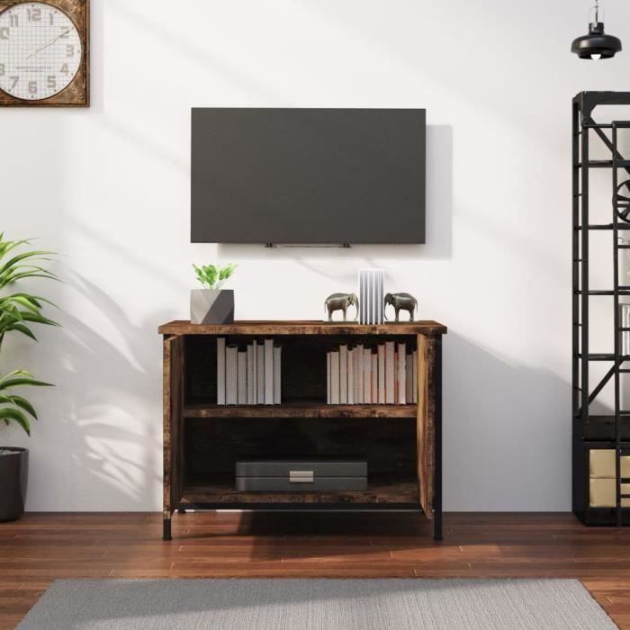 VidaXL TV Stand with Doors Sonoma Oak 60x35x45cm Engineered Wood 826297