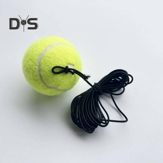 Tennistrener Rebound Ball Sett med 2 baller Tennis Treningsverktøy Solo Tennis Rebounder Utstyr for voksne barn