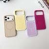 For iPhone 17 Pro Case Compatible with MagSafe Shockproof Silicone Phone Back Cover