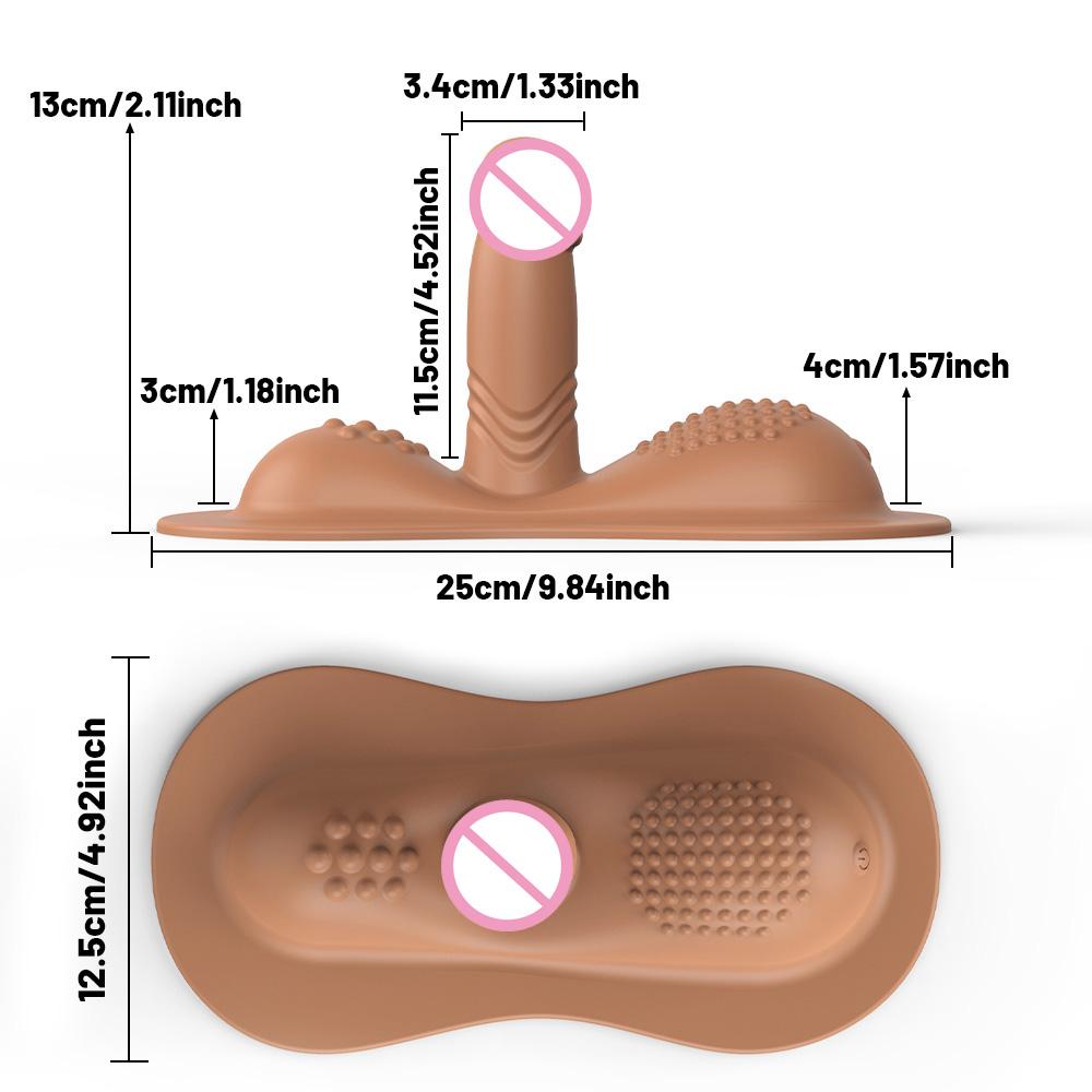 Silicone Realistic Penis Vibrator, Vaginal Masturbator Designed Specifically for Women, Anal Plug, Adult Sex Toys, Sex Toys 18+