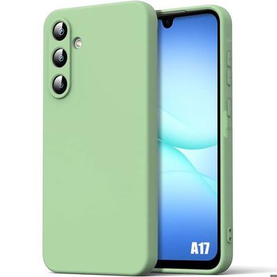 Protective Case - BOOLING - for Samsung Galaxy A17 4G/5G - Soft Slim Anti-Scratch Silicone Green