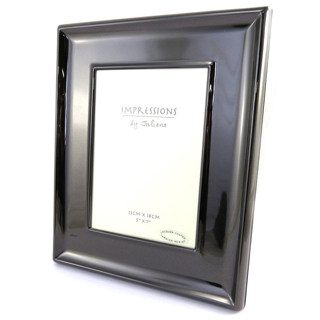 Les Trésors De Lily [M3119] - Gray 'Design' Photo Frame (13x18 Cm)