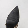 Beige Women Pumps Pointed Toe Med Heels Office Shoes Small Big Plus Size 30 48