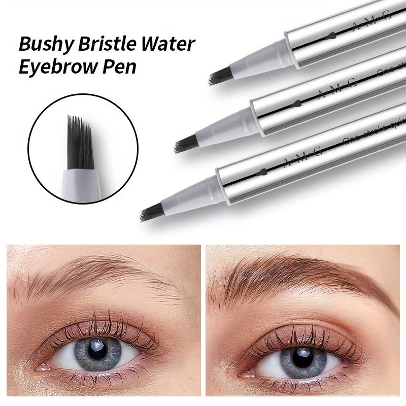 1PC soft and quick-drying water-based eyebrow pencil, fashionable and smart eyebrows, long-lasting waterproof, super fast drying, instant setting