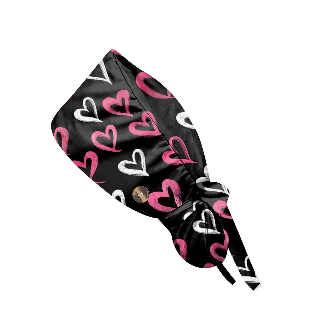 Pracovní čepice s módním potiskem, ležérní dámská čepice do culíku, čepice Wash, čepice Baotou