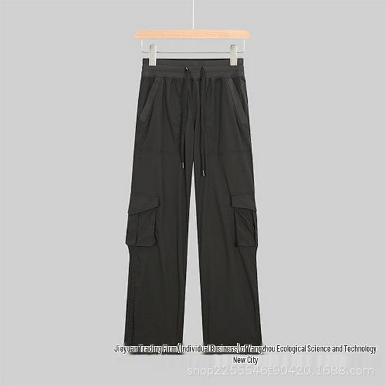 LULU Original Design Quick-Dry Thin Cargo Joggers for Dance, Hiking, and Casual Wear