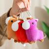 Horse Plush Pendant Soft Stuffed Animal Bag Charm Cartoon Horse Figurine