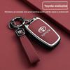 Compatible with Toyota key covers for Camry, Corolla, Avalon, RAV4, Highlander, Levin, CHR, and Velite