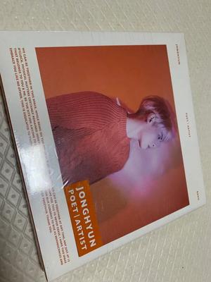 Jonghyun Poeta Artista Álbum (Basic) Novo produto não aberto