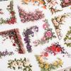 6 Styles Flower Corner Sticker Packaging DIY Diary Decoration Sticker Album Scrapbook Diary Decoration Background Decoration Sticker