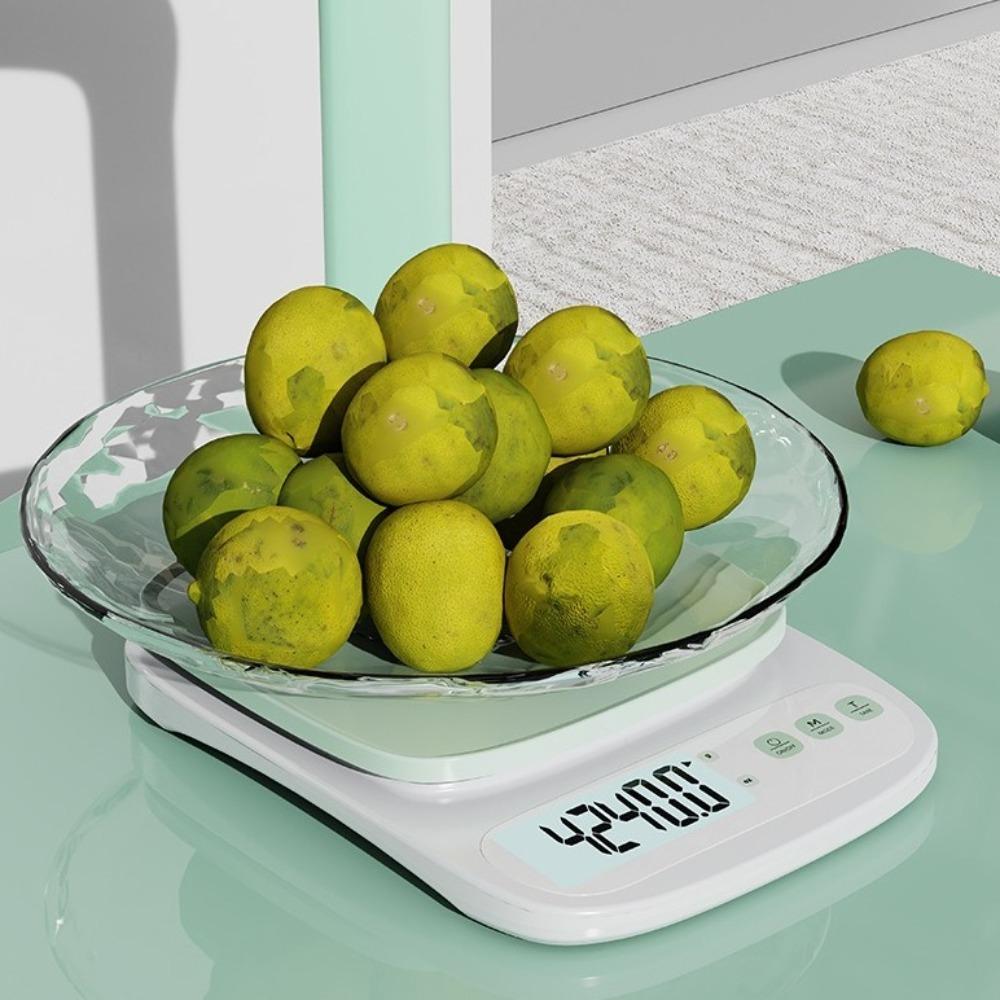 With LCD/ Tare Digital Kitchen Scale Rechargeable Food Scales Jewelry Scale for Liquids and Solids
