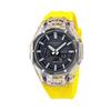 CASIO Unisex Liquid Crystal/Analog Dual Display Series Black Watch GA-2100-1A(Watch4--)